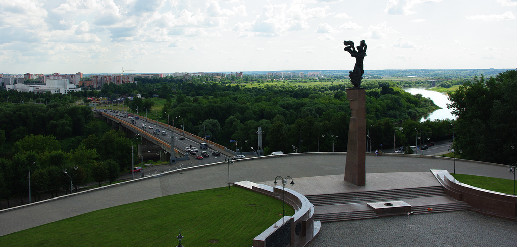 Советская площадь могилев фото