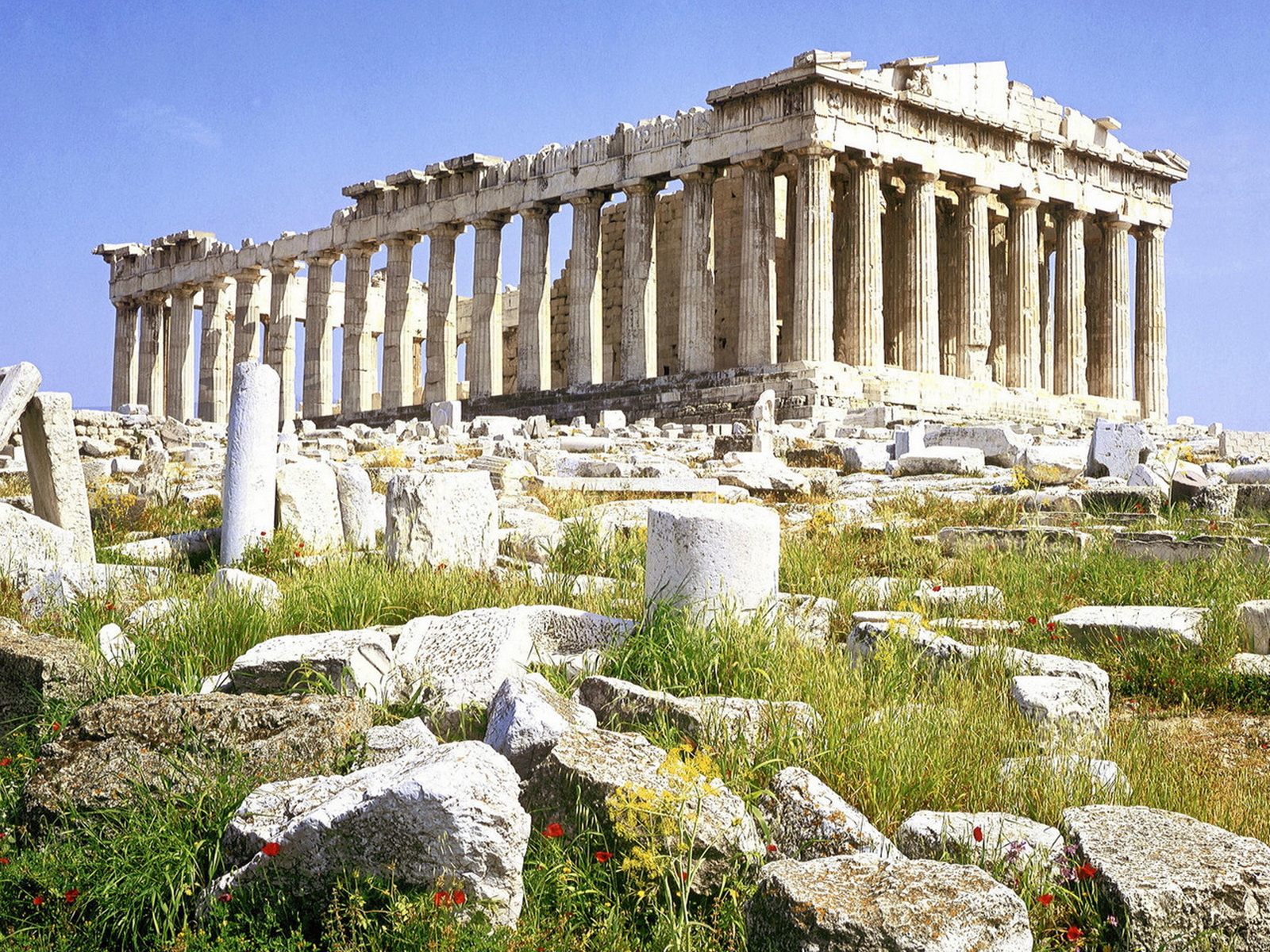 Древняя Греция храм Парфенон